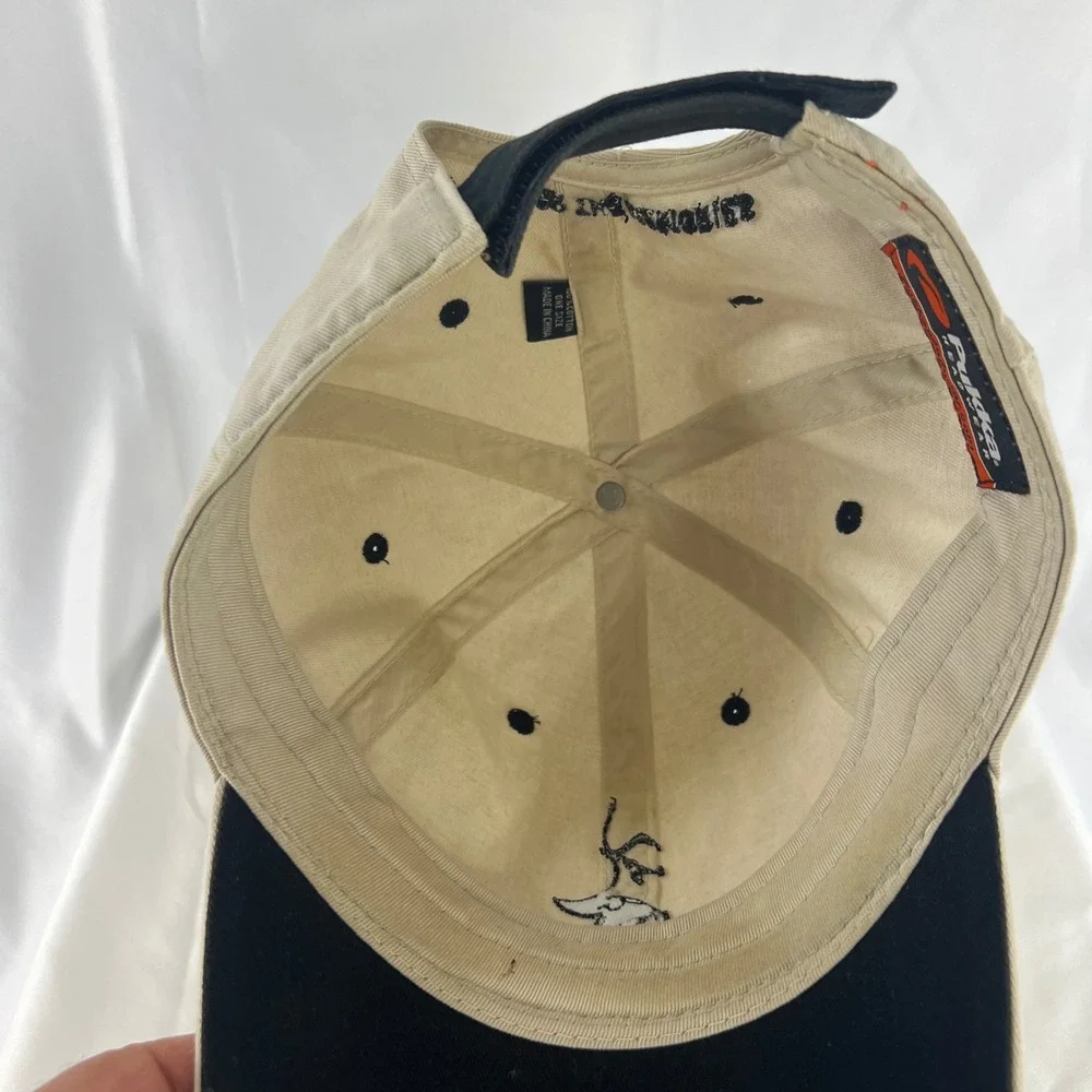 Pukka Headwear Bob Hope Shanks For The Memories Golf Cap Dad Hat Tan Khaki